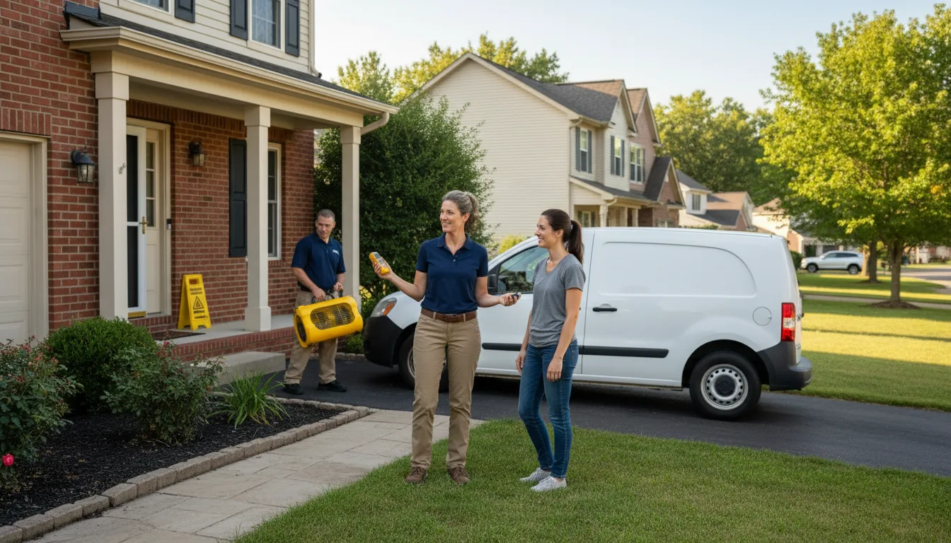 Water restoration image for Dehumidification And Cleanup Services in Blooming Grove, NY